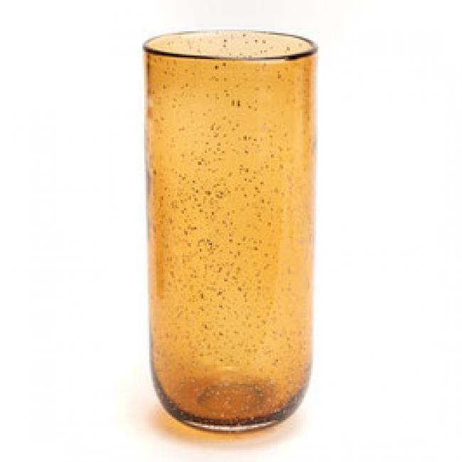 VASE PAILLETTES AMBRE