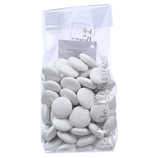 Sachet palets chocolat noir 70 % blanc