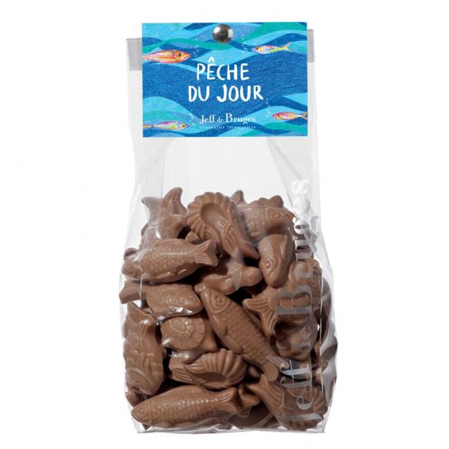 Sachet de fritures de chocolat au lait