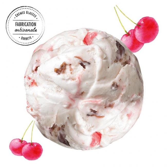 Crème Glacée Cerise Amarena
