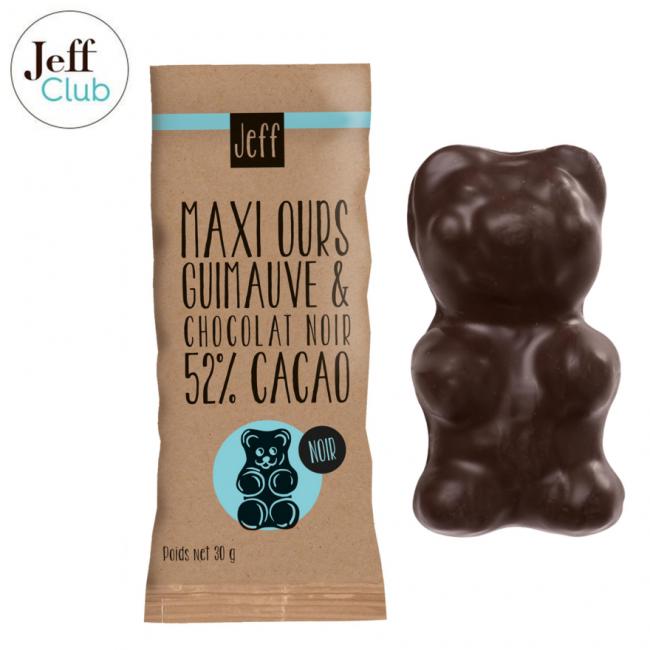 Maxi Ours Guimauve Chocolat noir