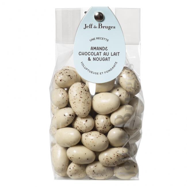 Sachet amandes chocolat et nougat 230g