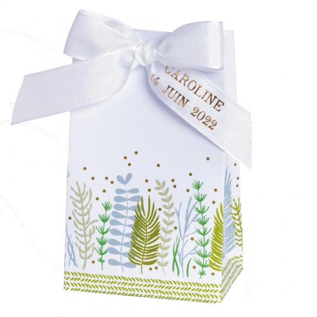 POCHETTE DECOR VEGETAL