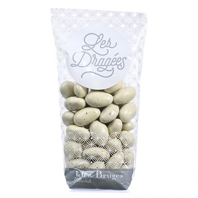 Sachet dragées amande gianduja ivoire