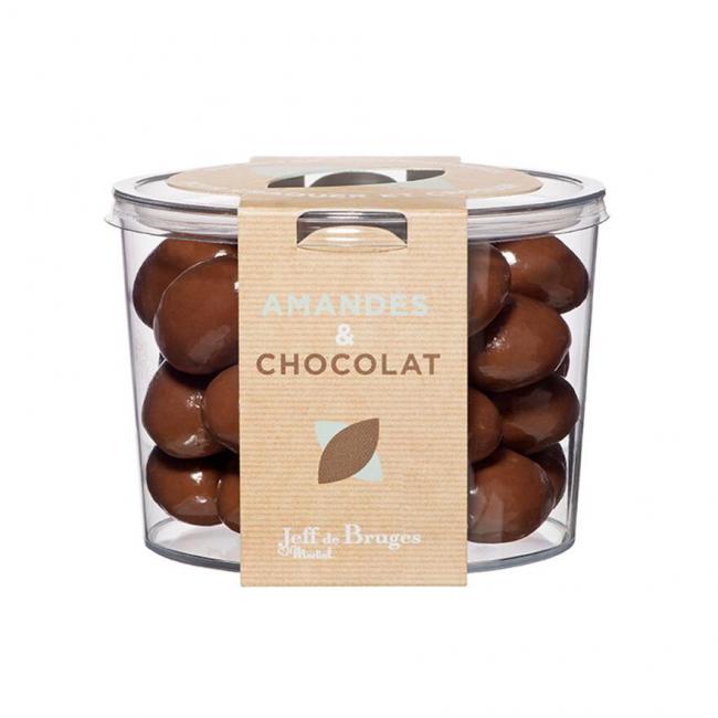 Coupelle amandes chocolat au lait et caramel d'Isigny