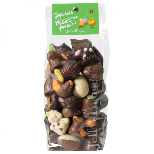 Sachet animaux de Pâques fourrés - 425 g