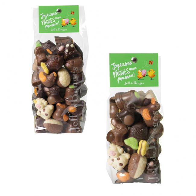 Sachet animaux de Pâques fourrés 