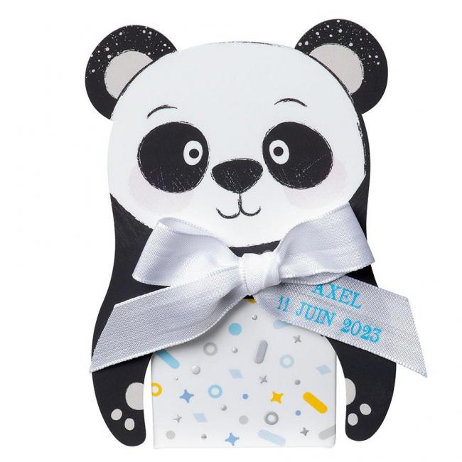 Réglisse étui confettis bleu avec ruban