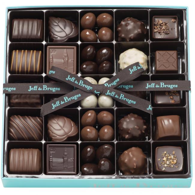 Boite chocolats et amandes gourmandes 306 g