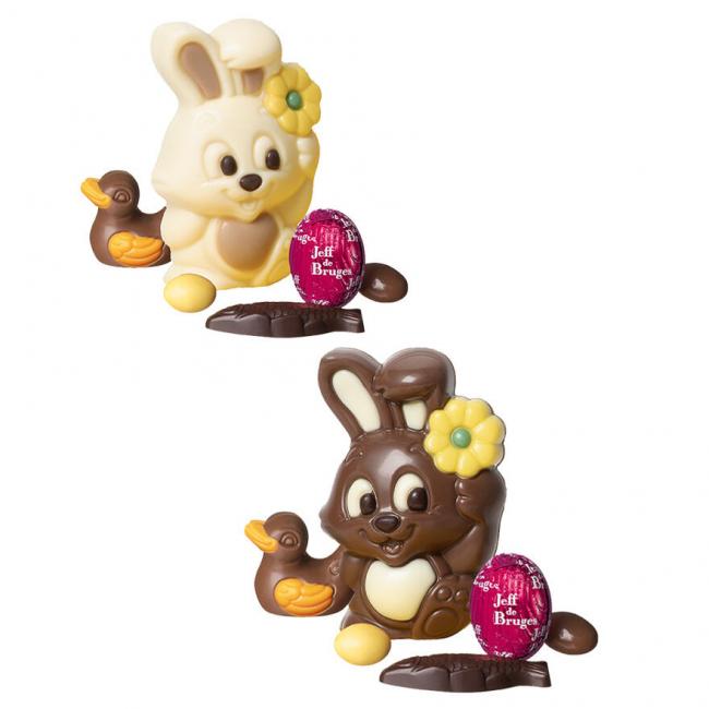 Lapin Flora en chocolat