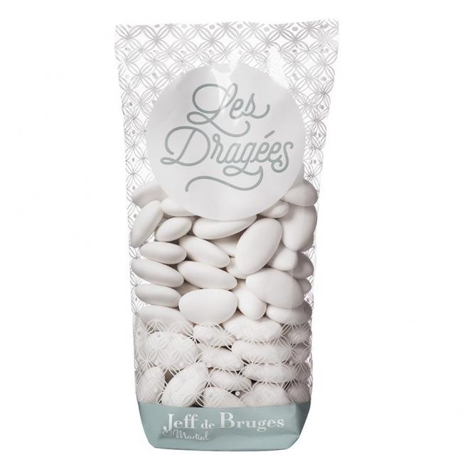 Sachet dragées amande avola Élysée Blanche