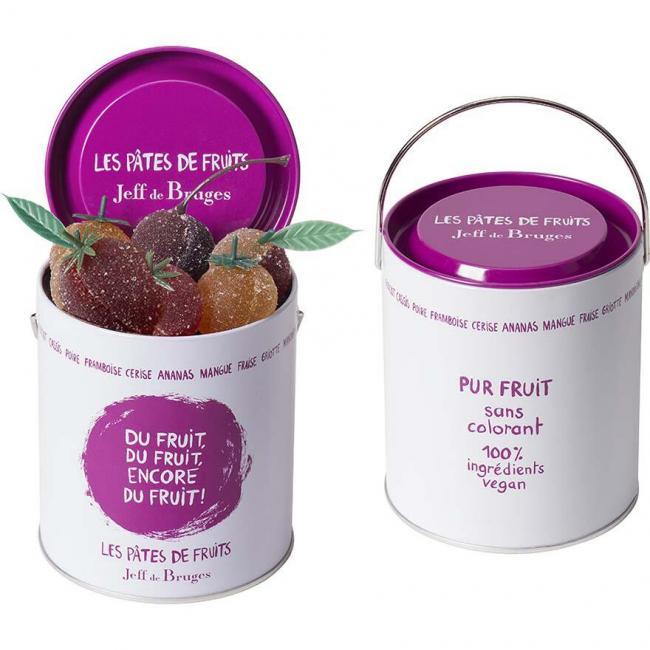 Pot Métal Pâtes de Fruits Forme fruits et Duos