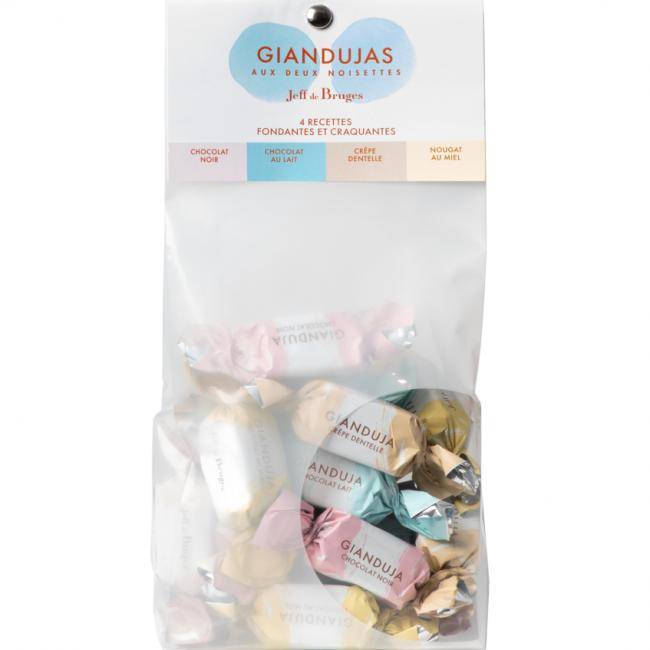Grand sachet giandujas aux deux noisettes assortis