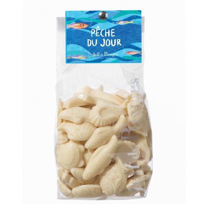 Sachet de fritures de chocolat blanc