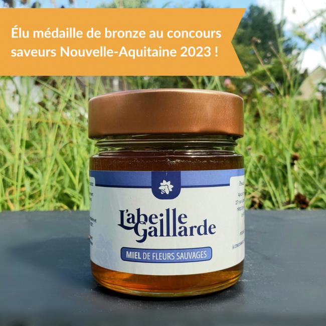 Miel de fleurs sauvages &#8211; 250g
