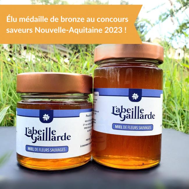 Miel de fleurs sauvages &#8211; 400g
