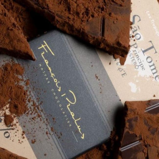 Tablette chocolat noir Sao Tom&eacute; 75% Pralus
