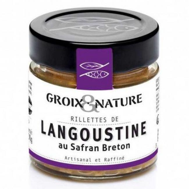 Rillettes de langoustines  au safran breton