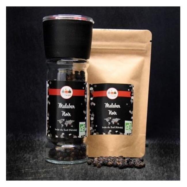 Poivre Malabar Noir Bio