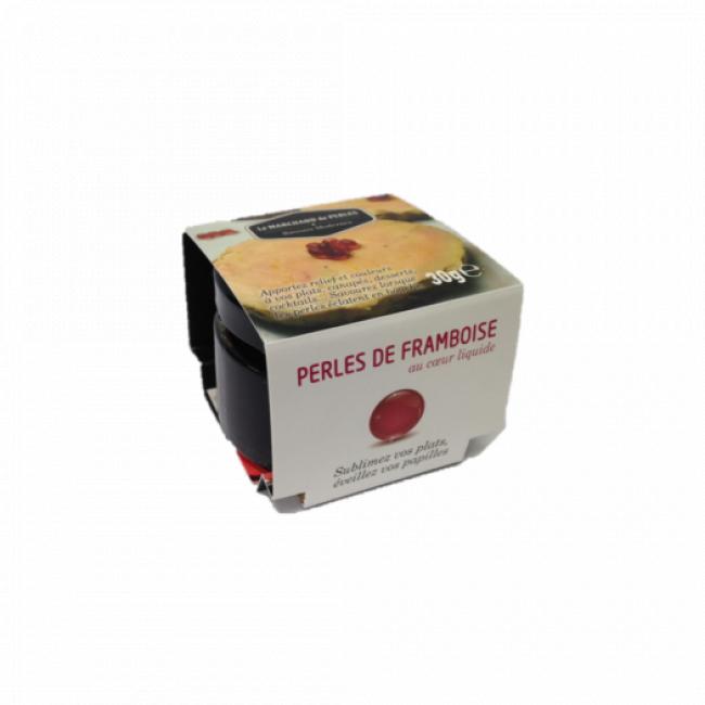 Perles de framboise