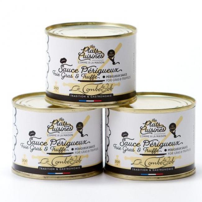 Sauce Périgueux au foie gras et truffes