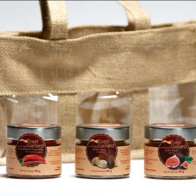Coffret tartinades de foie gras