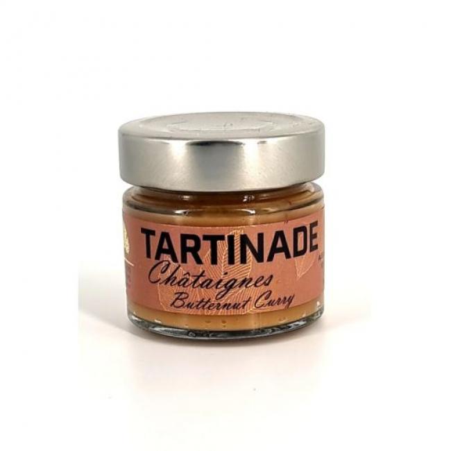 Tartinade châtaignes, butternut et curry