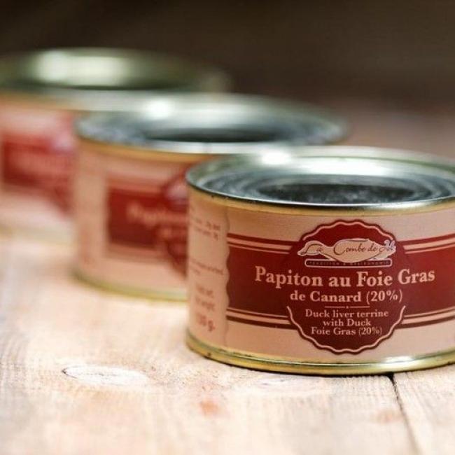 Papiton de foie de canard