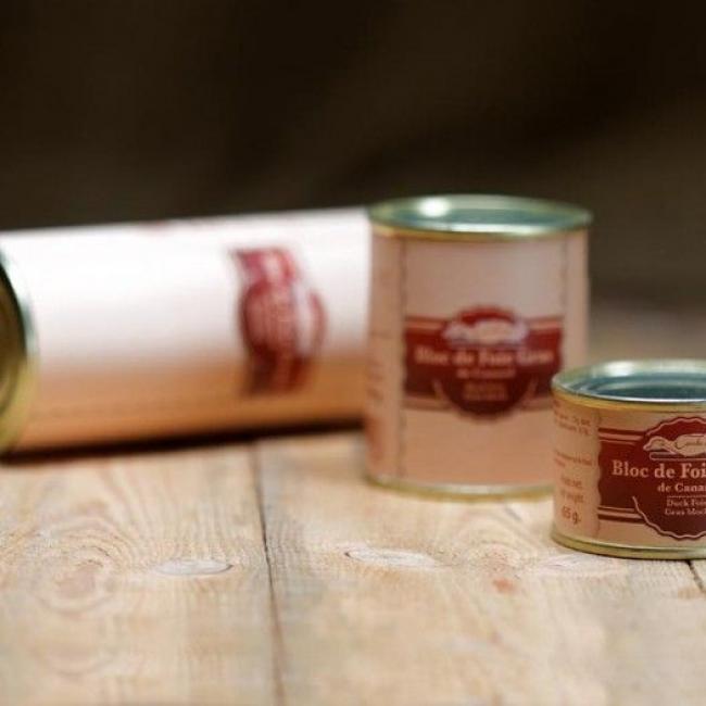 Bloc de foie gras de canard