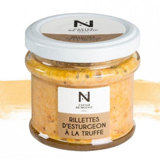 Rillettes d'esturgeon à la truffe d'été
