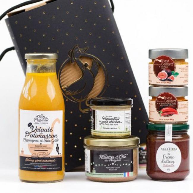 Coffret gourmand autour de l'apéro