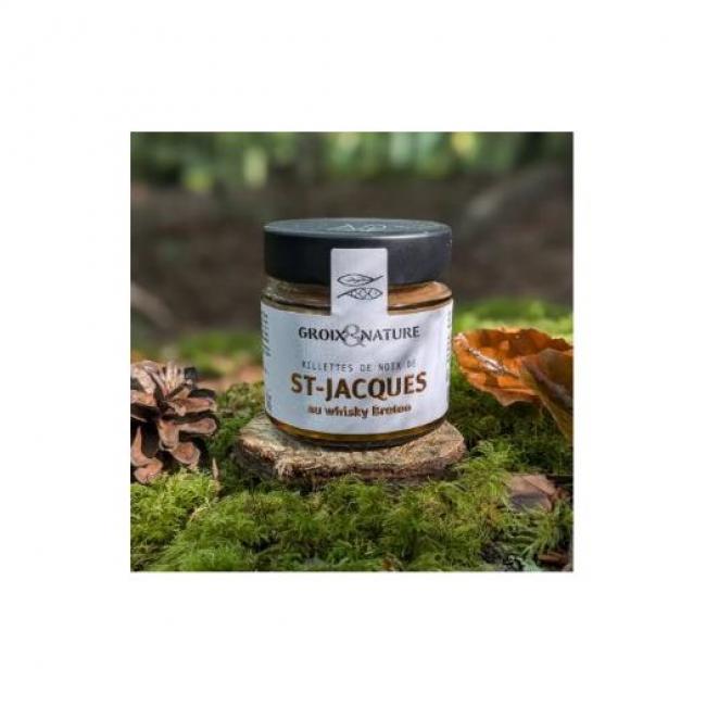 Rillettes de noix de Saint Jacques au whisky breton