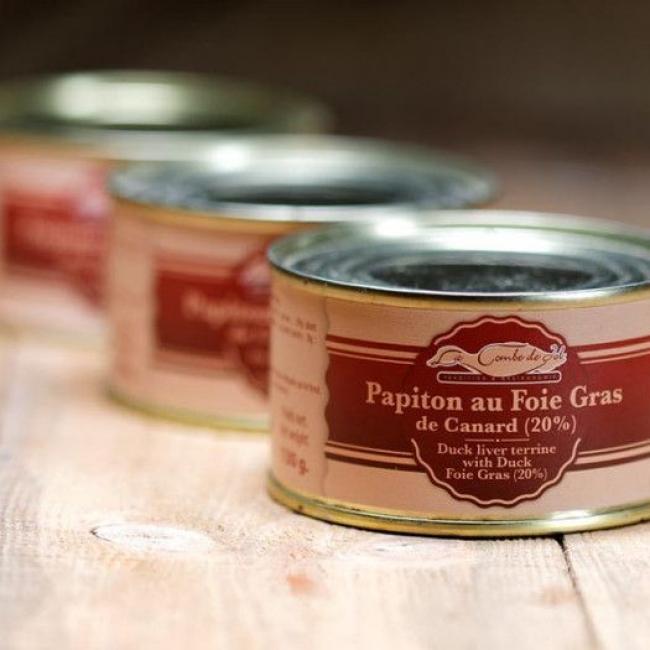 Papiton de foie de canard