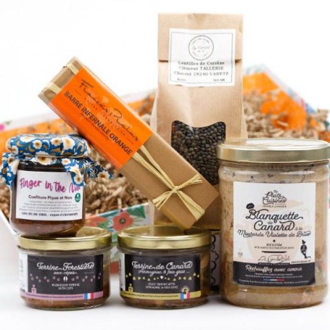 Coffret gourmand du terroir corrézien