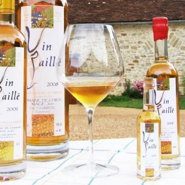 Vin de paille de Corrèze blanc bio 20cl