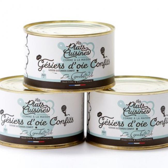 Gésiers d'oie confits