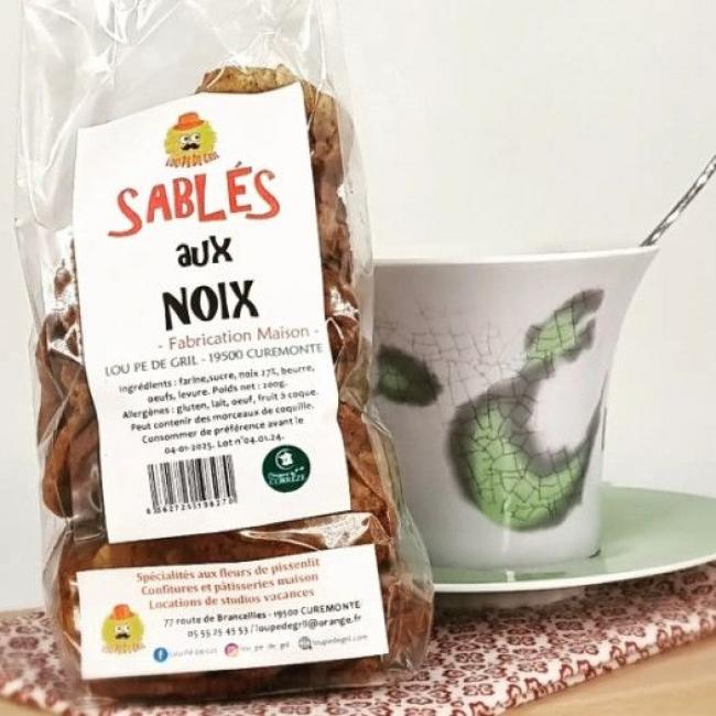 Sabl&eacute;s aux noix