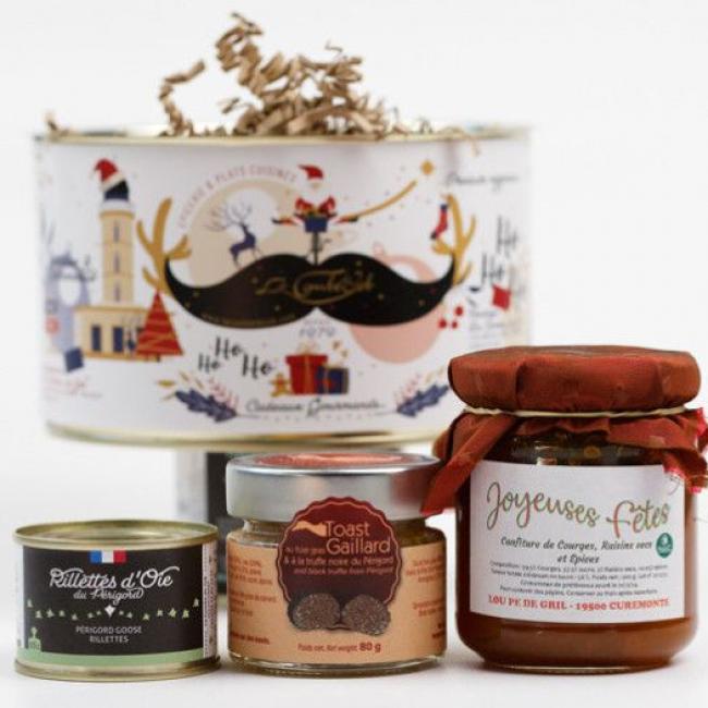 Coffret gourmand de Noël ,spécialités artisanales de Corrèze