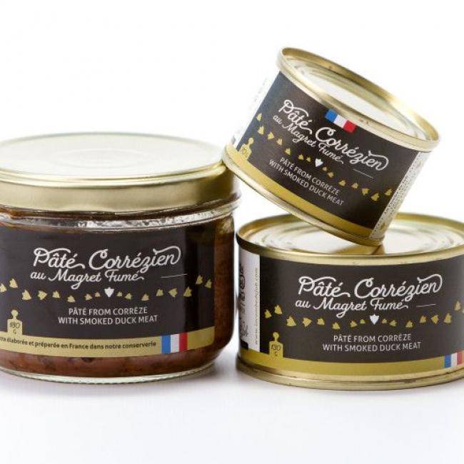 Pâté Corrézien au magret fumé