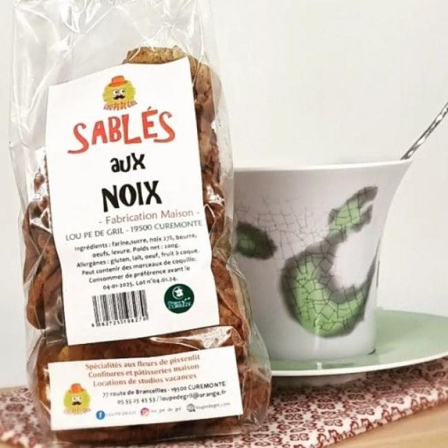Sablés aux noix