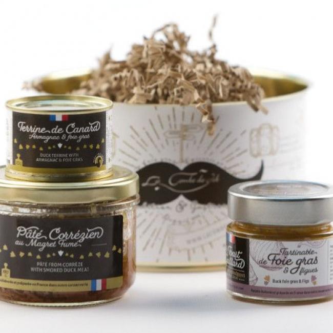 Coffret trilogie de sp&eacute;cialit&eacute;s gourmandes de Brive