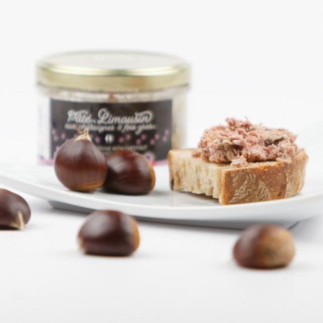 P&acirc;t&eacute; aux ch&acirc;taignes et foie gras