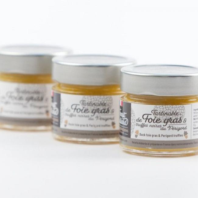 Tartinable  foie gras truffes noires P&eacute;rigord