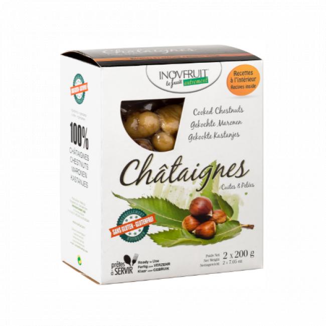 Châtaignes cuites sous vide