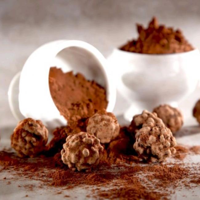 Caochoco, bonbon de chocolat  façon truffe