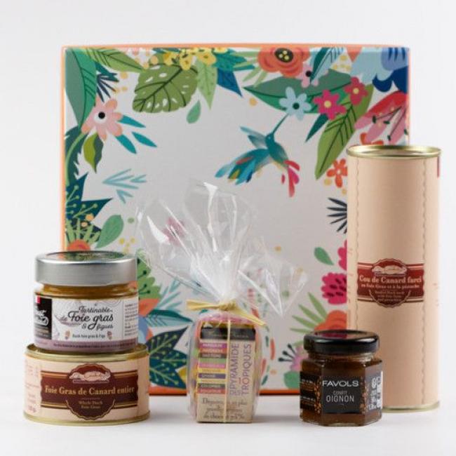 Coffret gourmand autour du foie gras