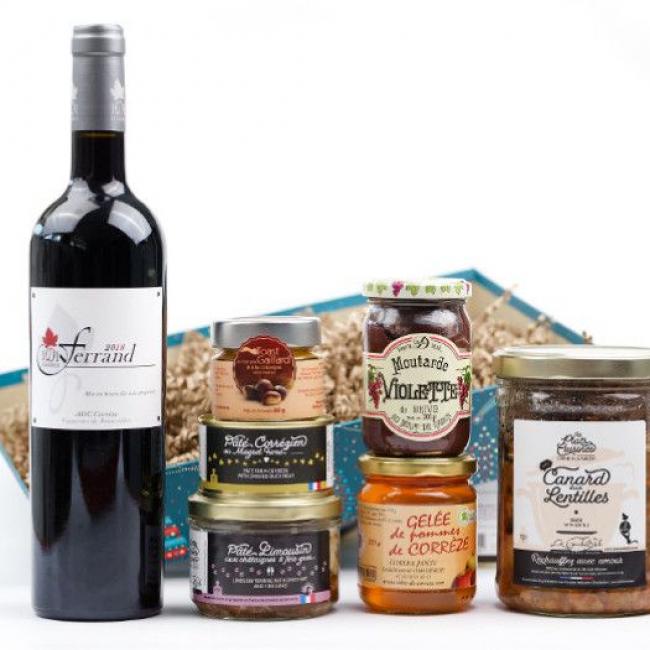 Coffret gourmand Origine Corrèze