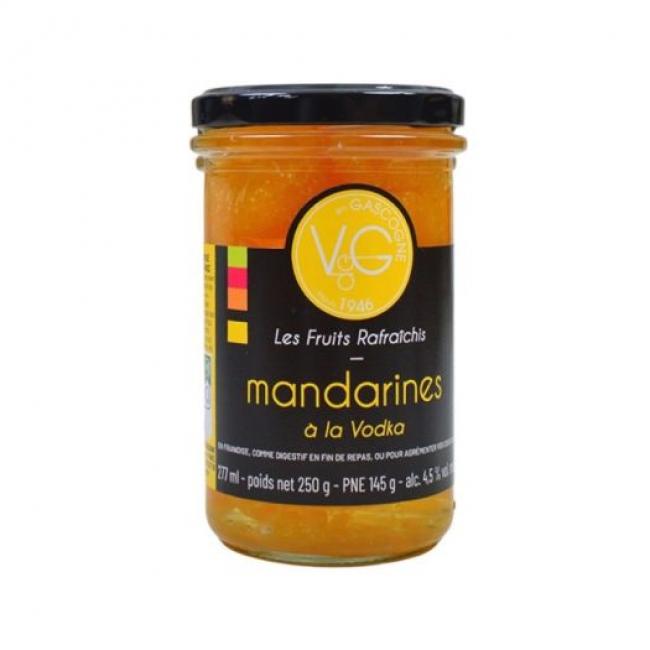 Mandarines rafraîchies à la Vodka