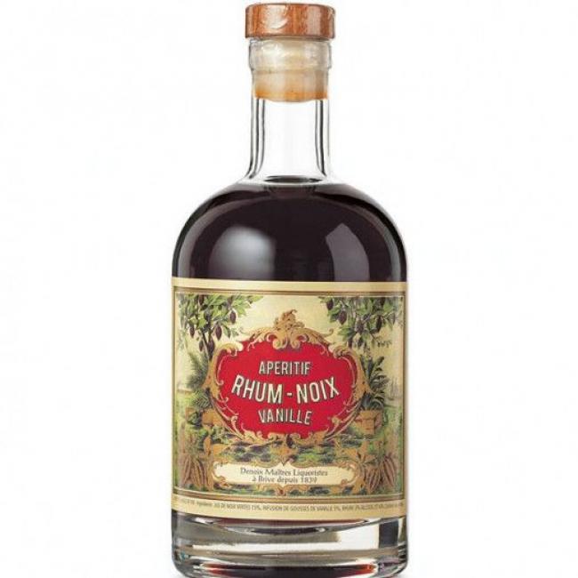 Apéritif rhum noix vanille Maison Denoix
