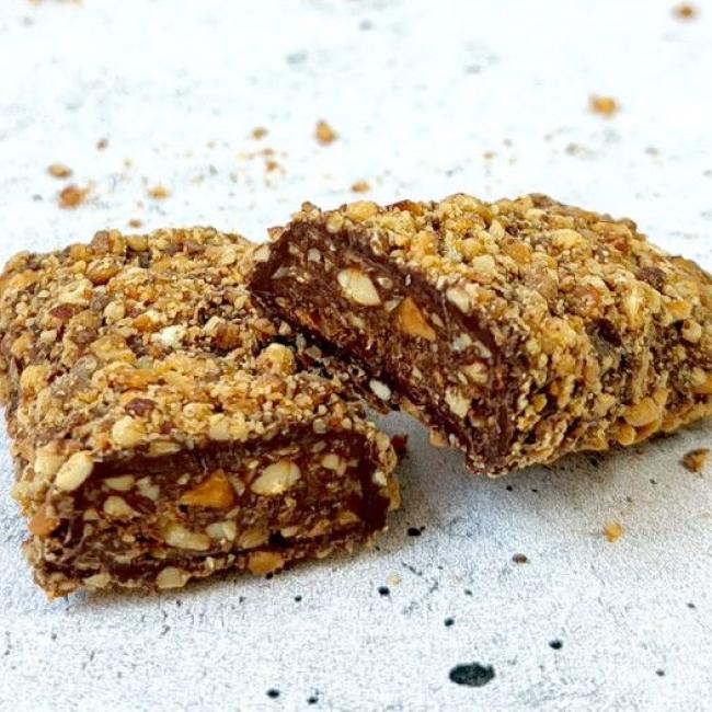 Barre chocolat et noix